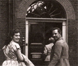 Cynthia Pell with her husband Ron Weldon